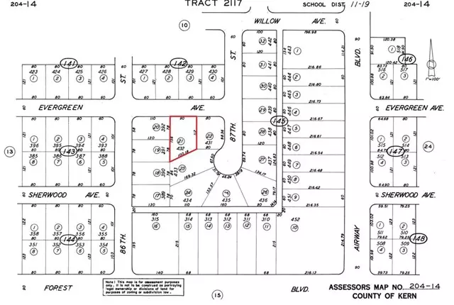 California City, CA 93505,0 Evergreen Ave