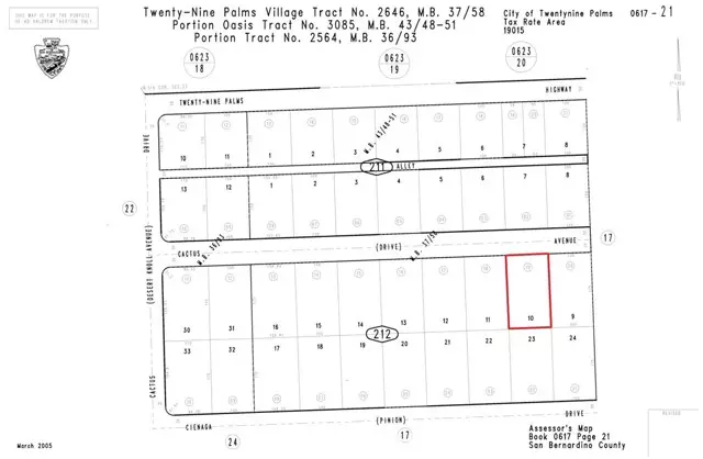 Twentynine Palms, CA 92277,0 Cactus Drive