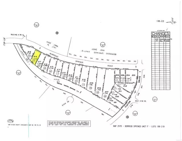 Borrego Springs Rd lot 218, Borrego Springs, CA 92004