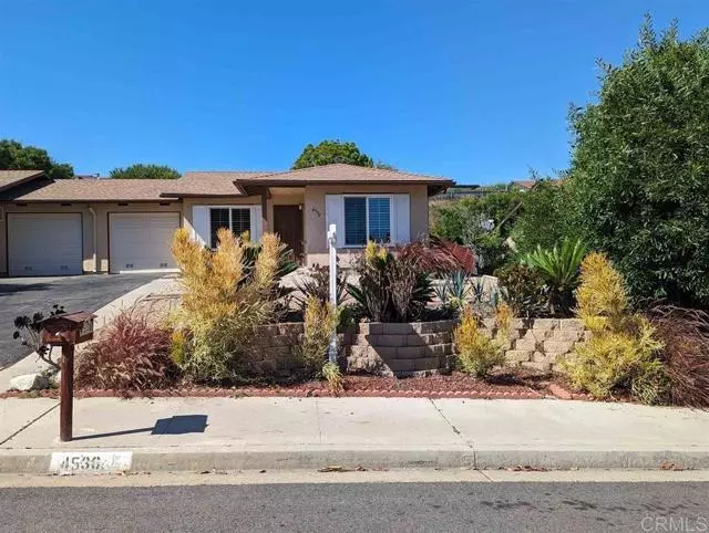 Oceanside, CA 92056,4536 Beverly Glen Drive