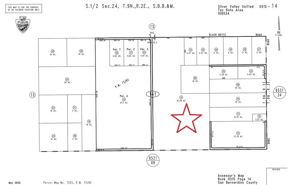 0 cottonwood, Newberry Springs, CA 91365