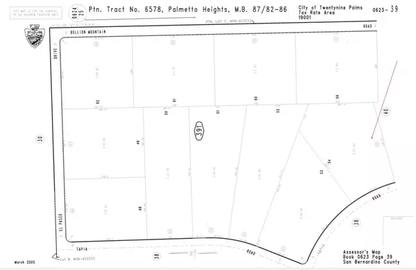 Twentynine Palms, CA 92277,0 Tapia Road