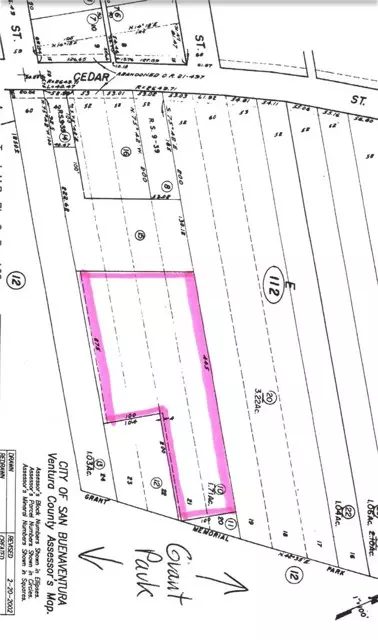 Ventura, CA 93001,0 Cedar Street