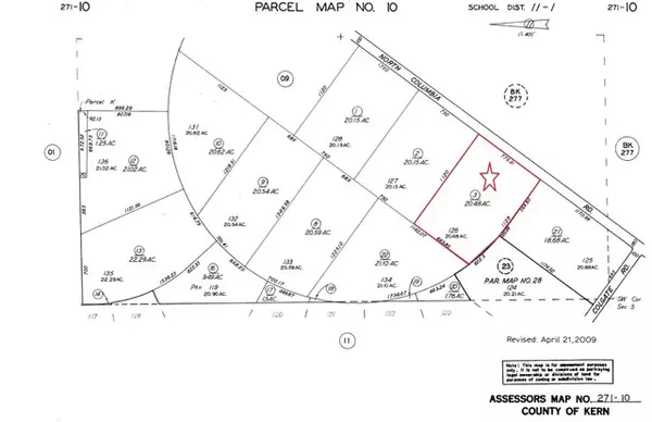 California City, CA 93505,0 Columbia Rd + Calvin Cir.