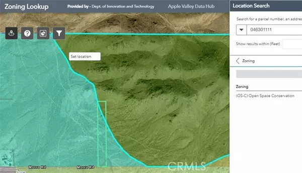 Apple Valley, CA 92307,0 Morro Road