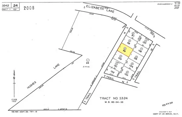 0 Trail K, Elizabeth Lake Road, Lake Hughes, CA 93532