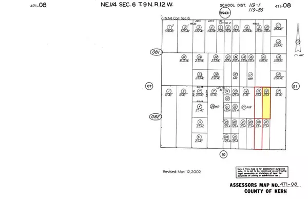 31 W and Beaudette Avenue, Rosamond, CA 93560