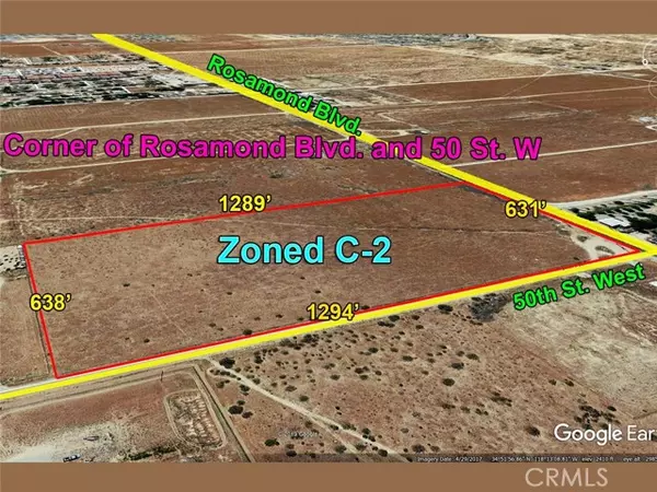 Rosamond, CA 93560,50 W On Rosamond Boulevard