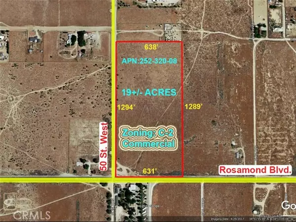 Rosamond, CA 93560,50 W On Rosamond Boulevard