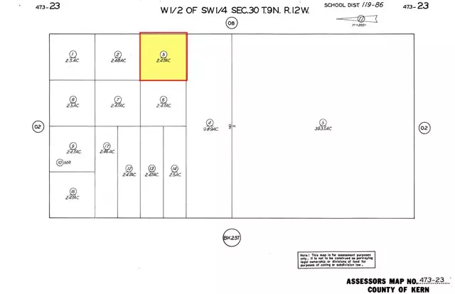 37 W South of Holiday Avenue, Rosamond, CA 93560