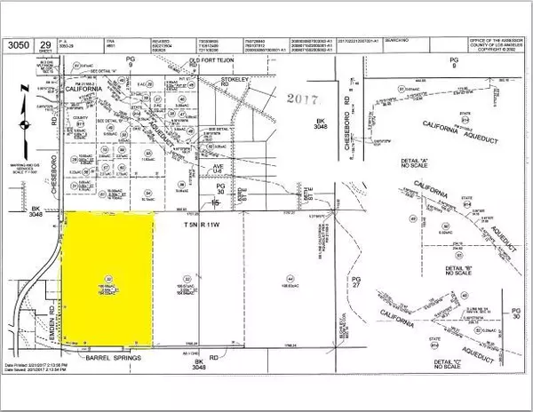 Littlerock (also Little Rock), CA 93543,1 Barrel Springs & Emden Rd