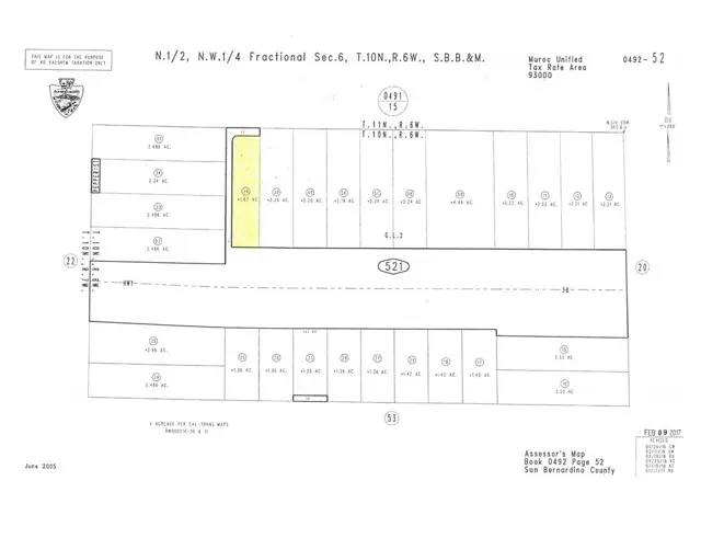 Other - See Remarks, CA 92347,0 Mojave Barstow 58 Highway