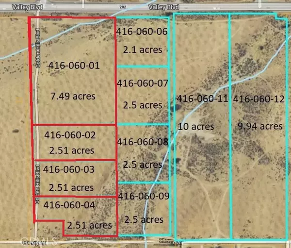 Tehachapi, CA 93561,0 Valley Blvd