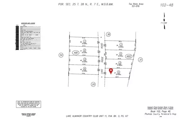 Lake Almanor, CA 96137,728 Lake Ridge Road