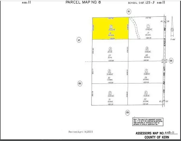 Tehachapi, CA 93561,0 Sasia Rd & n/o Chanac Rd