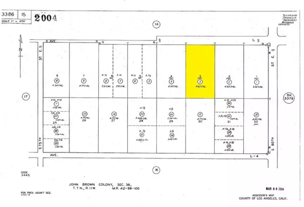 Palmdale, CA 93535,0 Avenue L / 78th Street