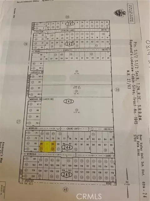 0 Mineola Lane Lane, Big Bear City, CA 92314