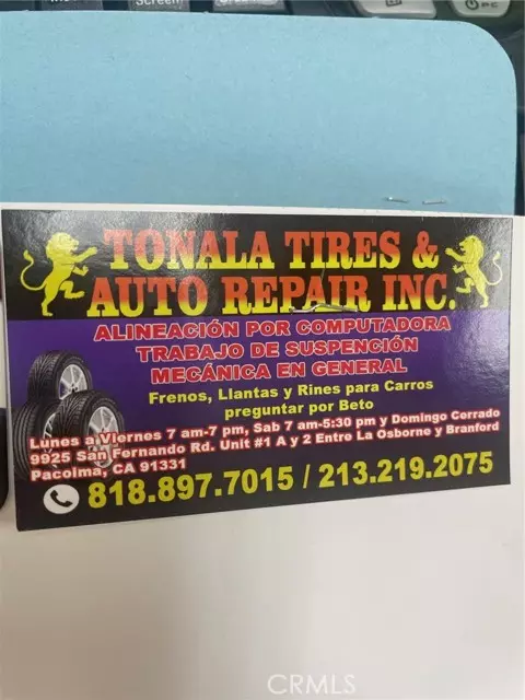 Pacoima (los Angeles), CA 91331,9925 San Fernando Road