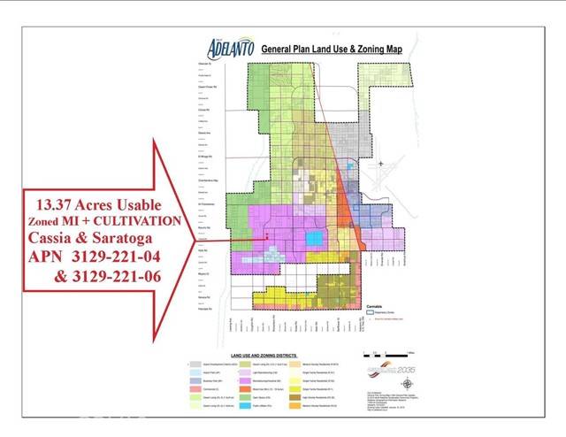 0 Cassia 13.37-acres Road, Adelanto, CA 92301