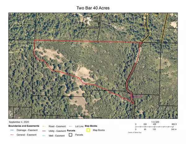 Boulder Creek, CA 95006,0 Two Bar Road