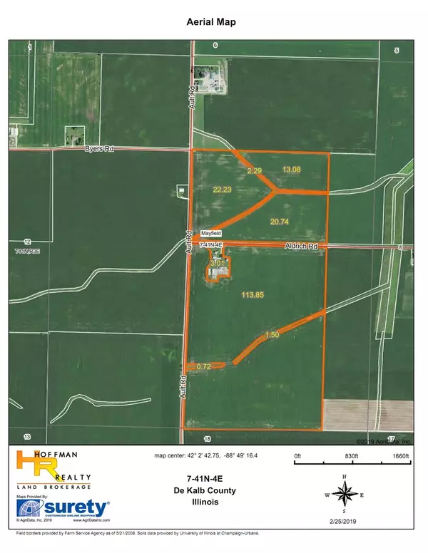 Clare, IL 60111,180 Acre Aldrich Road