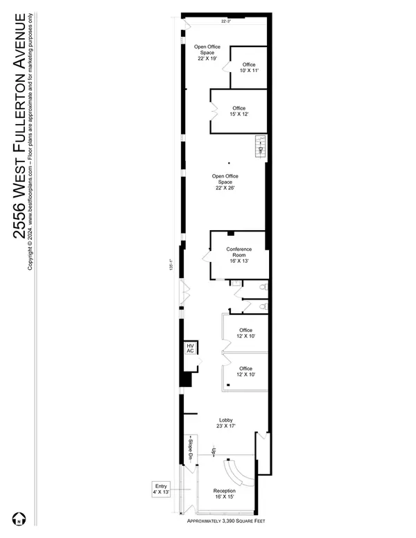 Chicago, IL 60647,2556 W Fullerton Avenue