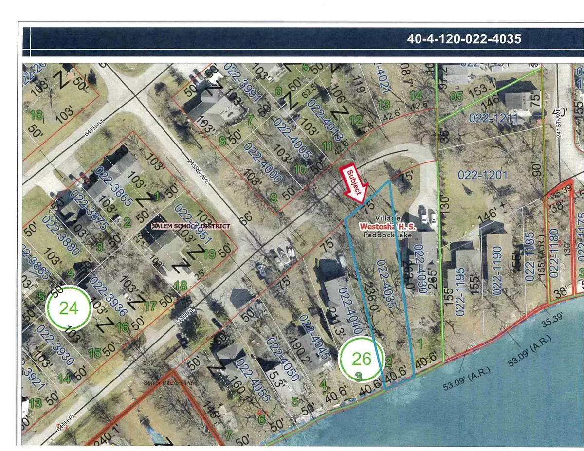 Salem, WI 53168,Lt2 64th Place