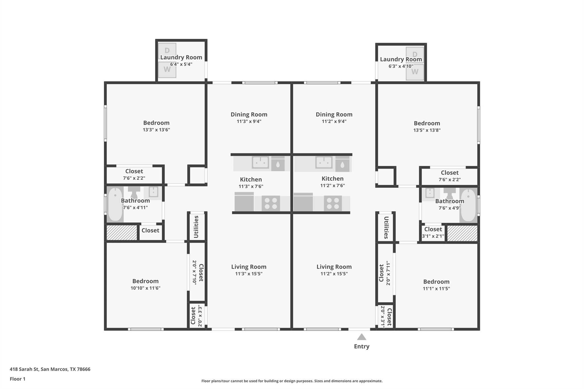 San Marcos, TX 78666,418 Sarah ST #A