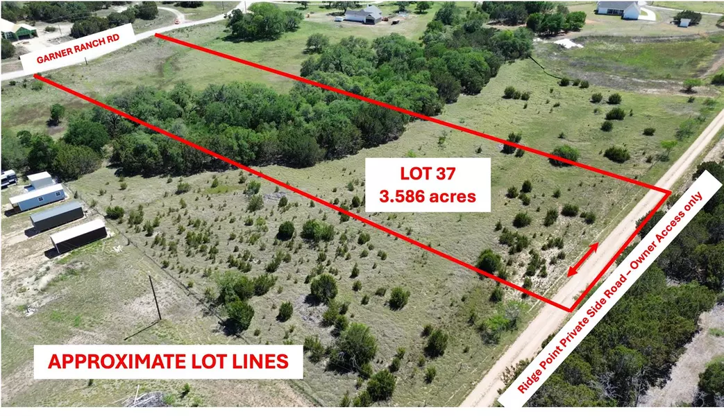 Lot 37 Garner Ranch RD, Bertram, TX 78605