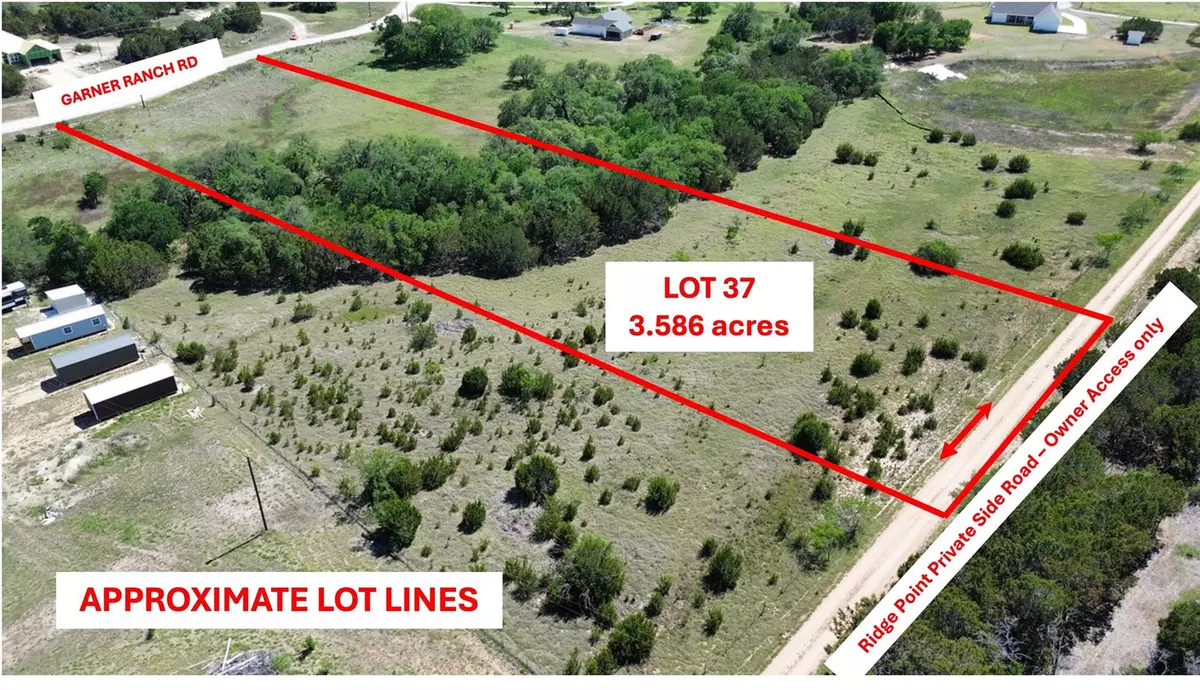 Bertram, TX 78605,Lot 37 Garner Ranch RD
