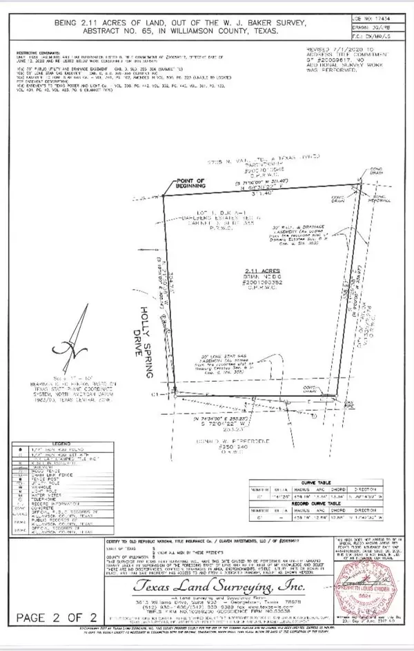 Taylor, TX 76574,2.11 Acres Holly Springs DR