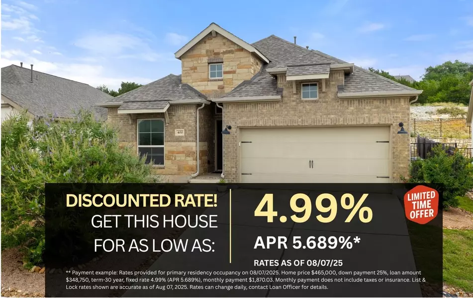 400 Saturnia DR, Georgetown, TX 78613