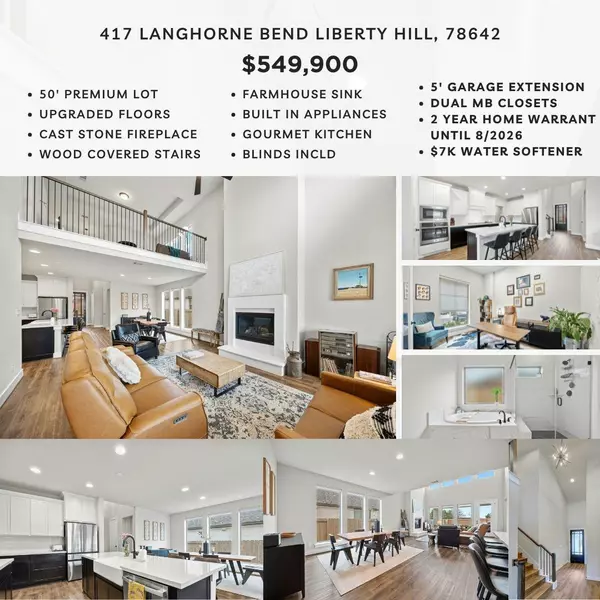 Liberty Hill, TX 78642,417 Langhorne BND