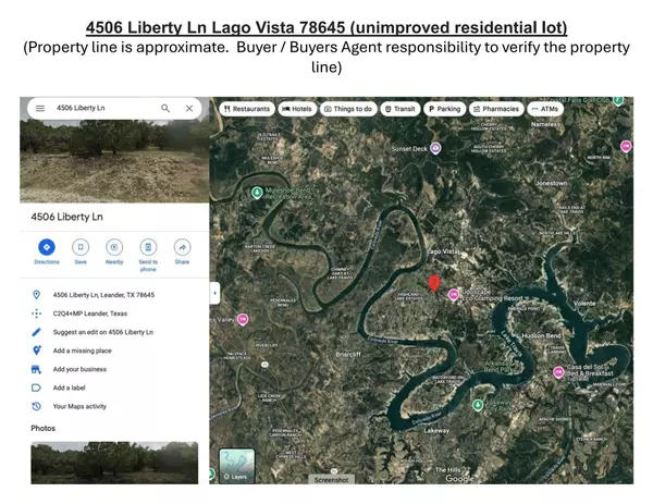 Lago Vista, TX 78645,4506 Liberty LN