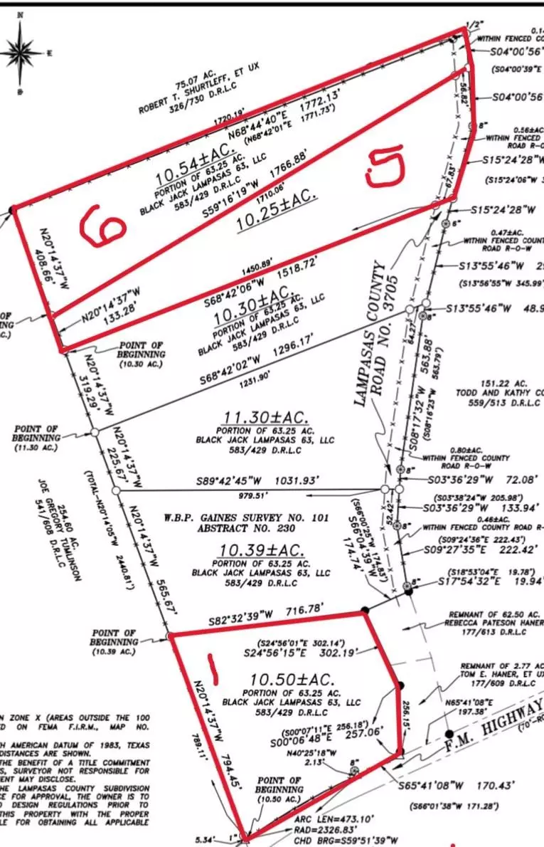 Lampasas, TX 76550,143 CR 3705 LOT 5 RD