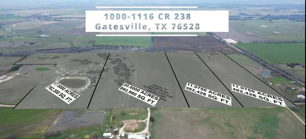 Lot 1 CR 238, Gatesville, TX 76528