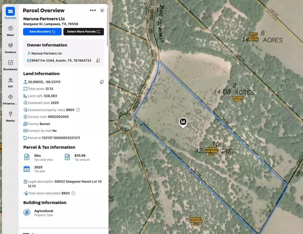 Lampasas, TX 76550,Tract 10 StarGazer Ranch