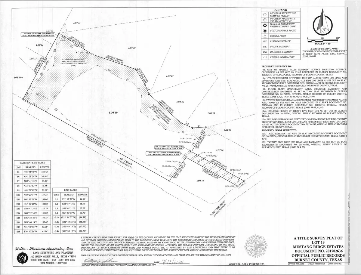 Marble Falls, TX 78654,Lot 19 Park View DR