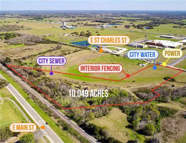 Tract 11 E ST CHARLES ST, Weimar, TX 78962