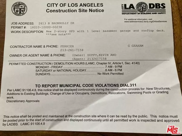 Los Angeles, CA 90068,2613 Bronholly Drive