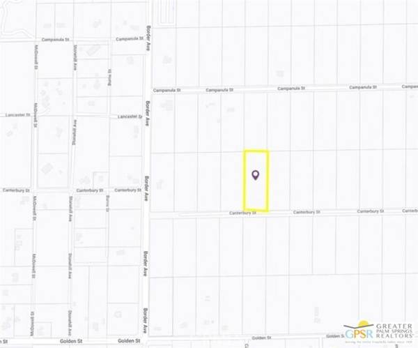 Joshua Tree, CA 92252,0 Canterbury Street