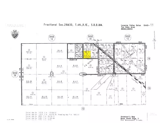 Lucerne Valley, CA 92356,0 Grandview Road