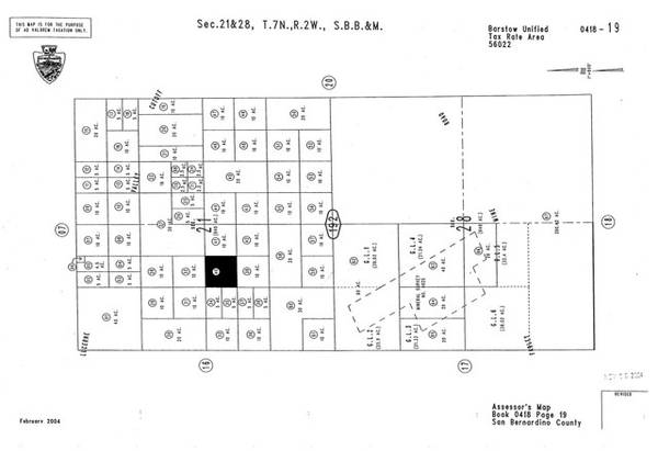 0 AKA Lucerne Valley Cutoff, Apple Valley, CA 92307