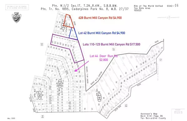 Cedarpines Park, CA 92322,42 Lot 42 Burnt Mill Canyon Road