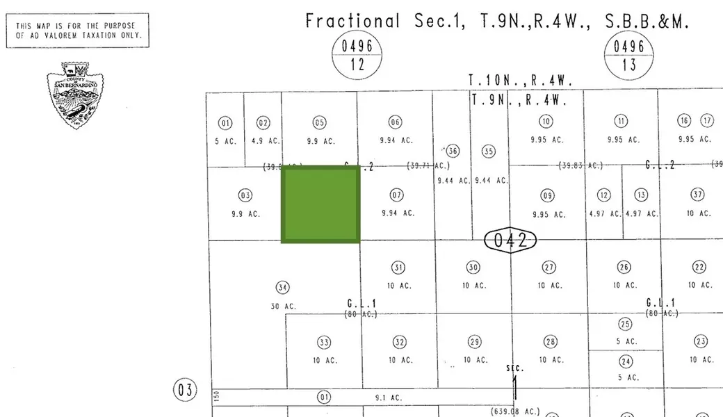 0 South of Cook Rd, Barstow, CA 92347