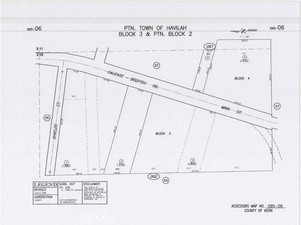 0 095-061-02-00-3 Caliente Bodfish Road, Other - See Remarks, CA 93518
