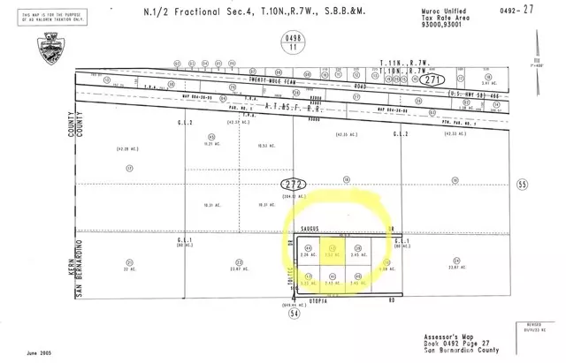 0 So. of Hwy 58 #1, Boron, CA 93516