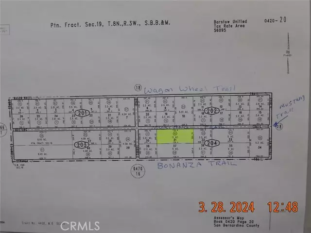Helendale, CA 92342,0 Mustang Trail