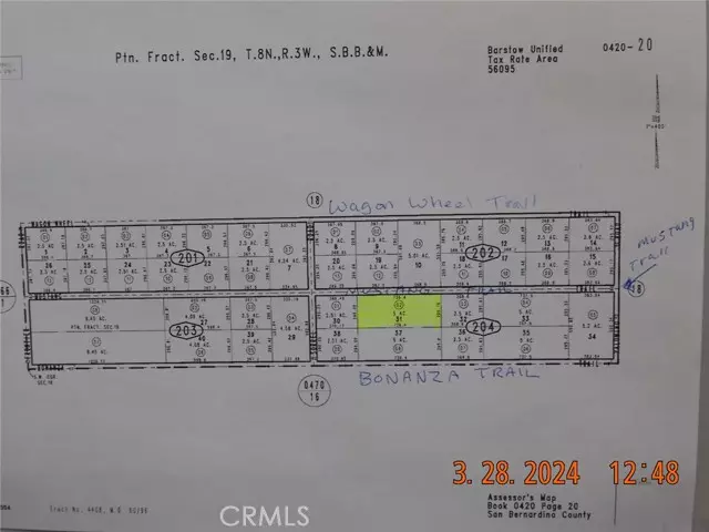 0 Mustang Trail, Helendale, CA 92342