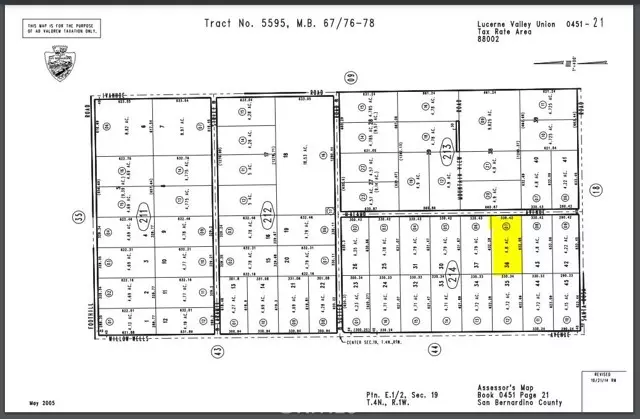 0 Alamo Parcel #0451-214-07 Avenue, Lucerne Valley, CA 92356